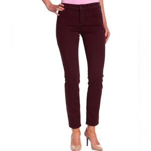 NYDJ Alina Maroon pants size 4